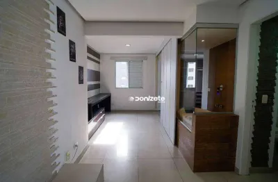Apartamento com 1 dormitório à venda, 48 m² por r$ 450.000,00 - centro - santo andré/sp