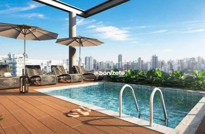 Studio com 1 dormitório à venda, 31 m² por r$ 349.000,00 - jardim - santo andré/sp