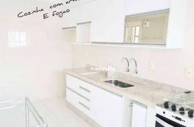 Apartamento com 2 dormitórios à venda, 83 m² por r$ 375.000,00 - centro - santo andré/sp