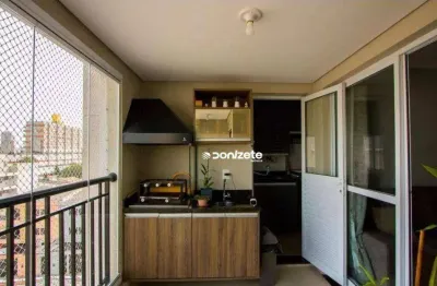 Apartamento à venda, 63 m² por r$ 490.000,00 - vila pires - santo andré/sp