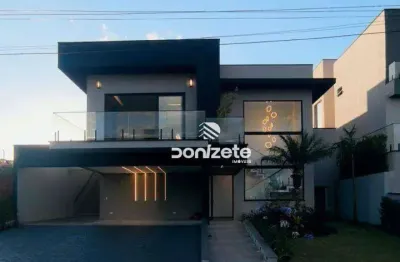 Casa com 3 dormitórios à venda, 251 m² por r$ 3.498.000,00 - condomínio shambala iii - atibaia/sp