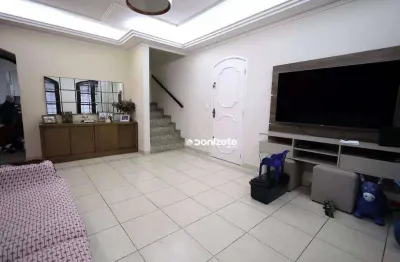 Sobrado com 3 dormitórios à venda, 156 m² por r$ 660.000,00 - vila pires - santo andré/sp