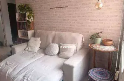 Apartamento com 2 dormitórios à venda, 53 m² por r$ 330.000,00 - vila scarpelli - santo andré/sp