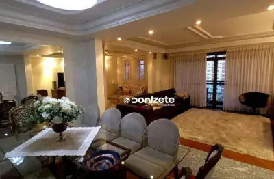 Apartamento com 4 dormitórios à venda, 290 m² por r$ 2.368.000,00 - vila bastos - santo andré/sp