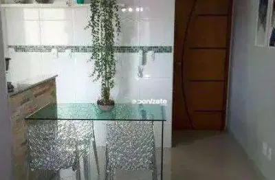 Cobertura com 2 dormitórios à venda, 90 m² por r$ 480.000,00 - vila linda - santo andré/sp