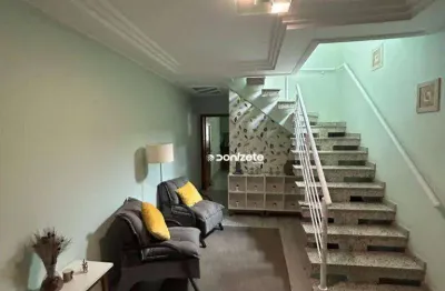 Sobrado com 3 dormitórios à venda, 226 m² por r$ 1.500.000,00 - paraíso - santo andré/sp