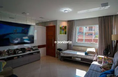 Sobrado com 3 dormitórios à venda, 200 m² por r$ 1.100.000,00 - vila pires - santo andré/sp