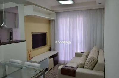Apartamento com 2 dormitórios à venda, 50 m² por r$ 426.000,00 - parque joão ramalho - santo andré/sp