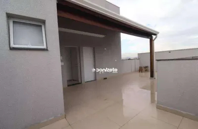 Cobertura com 2 dormitórios à venda, 102 m² por r$ 508.000,00 - vila curuçá - santo andré/sp