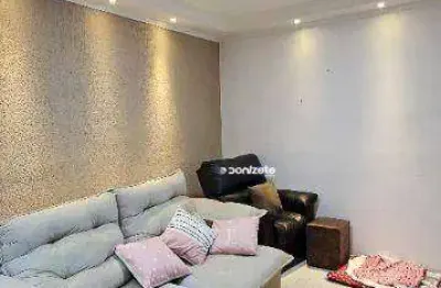 Cobertura com 2 dormitórios à venda, 138 m² por r$ 440.000,00 - vila eldízia - santo andré/sp