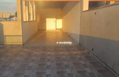 Cobertura com 3 dormitórios à venda, 160 m² por r$ 800.000,00 - paraíso - santo andré/sp
