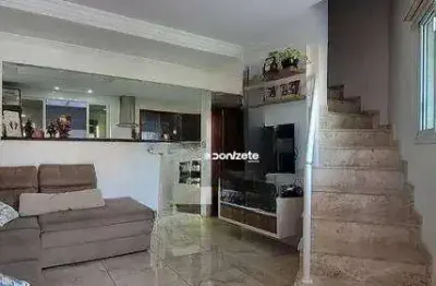 Sobrado com 3 dormitórios à venda, 146 m² por r$ 900.000,00 - vila guiomar - santo andré/sp