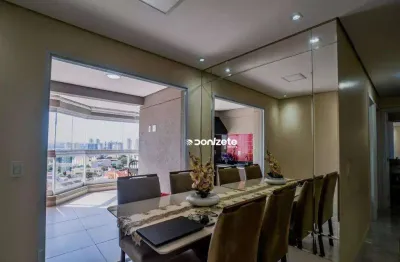 Apartamento com 3 dormitórios à venda, 91 m² por r$ 870.000,00 - vila assunção - santo andré/sp