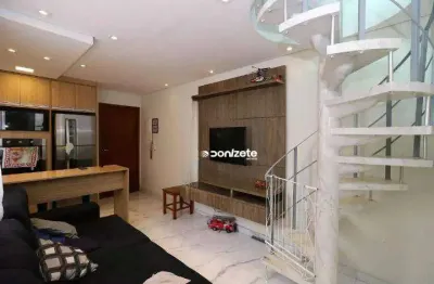Apartamento com 2 dormitórios à venda, 76 m² por r$ 420.000,00 - vila humaitá - santo andré/sp