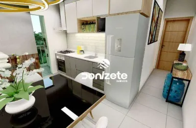 Apartamento com 2 dormitórios à venda, 46 m² por r$ 315.000,00 - santa maria - santo andré/sp