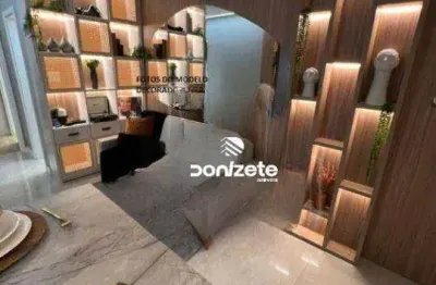 Apartamento com 2 dormitórios à venda, 58 m² por r$ 524.000,00 - vila alzira - santo andré/sp