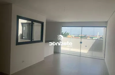 Cobertura com 2 dormitórios à venda, 100 m² por r$ 695.000,00 - santa maria - santo andré/sp