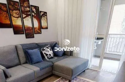 Apartamento com 2 dormitórios à venda, 65 m² por r$ 780.000,00 - campestre - santo andré/sp