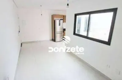Apartamento com 2 dormitórios à venda, 55 m² por r$ 380.000,00 - vila valparaíso - santo andré/sp