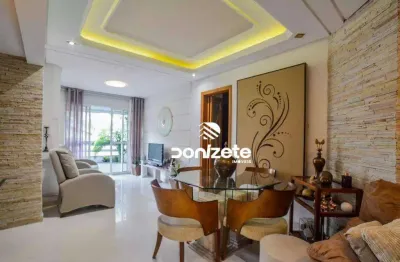 Apartamento com 3 dormitórios à venda, 110 m² por r$ 750.000,00 - vila valparaíso - santo andré/sp