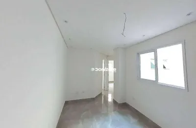 Cobertura com 2 dormitórios para alugar, 81 m² por r$ 3.058,25/mês - campestre - santo andré/sp