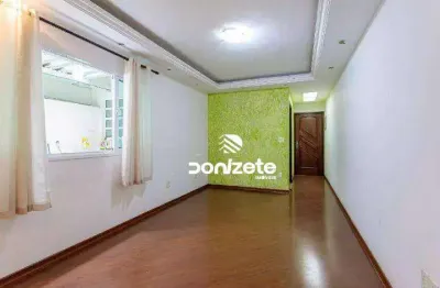 Apartamento com 3 dormitórios à venda, 84 m² por r$ 490.000,00 - campestre - santo andré/sp