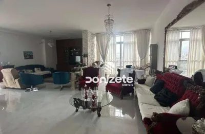 Apartamento com 4 dormitórios à venda, 300 m² por r$ 1.400.000,00 - centro - santo andré/sp