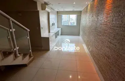 Apartamento duplex com 2 dormitórios à venda, 146 m² por r$ 750.000,00 - vila guiomar - santo andré/sp