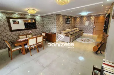 Apartamento com 3 dormitórios à venda, 123 m² por r$ 1.100.000,00 - vila bocaina - mauá/sp