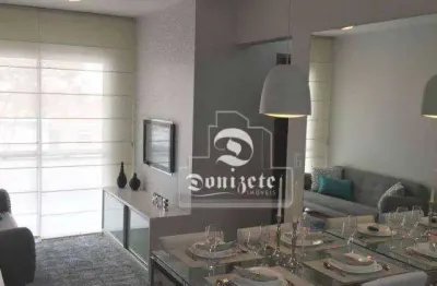 Apartamento com 2 dormitórios à venda, 62 m² por r$ 671.000,00 - campestre - santo andré/sp