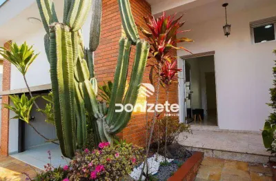 Casa com 3 dormitórios para alugar, 275 m² por r$ 12.356,90/mês - vila santa teresa - santo andré/sp