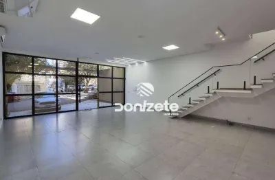 Salão para alugar, 214 m² por r$ 22.530,00/mês - jardim - santo andré/sp