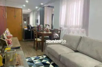 Cobertura de 80 m² em excelente localização na vila lutécia, - santo andré, próxima ao hospital da mulher.