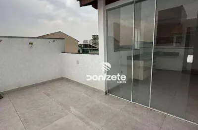 Cobertura com 2 dormitórios à venda, 90 m² por r$ 490.000,00 - santa maria - santo andré/sp