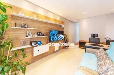 Sobrado com 3 dormitórios à venda, 129 m² por r$ 819.999,00 - vila valparaíso - santo andré/sp