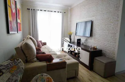 Apartamento com 3 dormitórios à venda, 86 m² por r$ 800.000,00 - vila valparaíso - santo andré/sp
