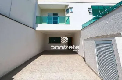 Sobrado com 3 dormitórios à venda, 170 m² por r$ 1.250.000,00 - paraíso - santo andré/sp