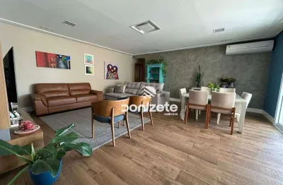 Apartamento com 4 dormitórios à venda, 185 m² por r$ 2.800.000,00 - campestre - santo andré/sp