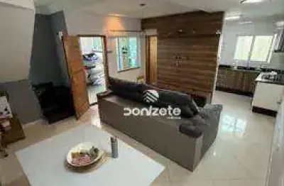 Sobrado com 3 dormitórios à venda, 110 m² por r$ 800.000,00 - vila linda - santo andré/sp
