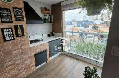 Apartamento com 2 dormitórios à venda, 75 m² por r$ 815.000,00 - vila bastos - santo andré/sp