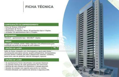 Apartamento com 3 dormitórios à venda, 176 m² por r$ 2.900.000,00 - jardim - santo andré/sp