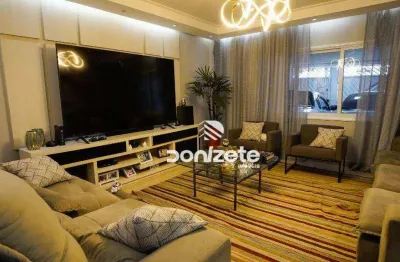 Sobrado com 4 dormitórios à venda, 390 m² por r$ 1.500.000,00 - parque joão ramalho - santo andré/sp