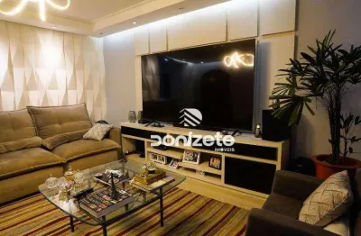 Sobrado com 4 dormitórios à venda, 390 m² por r$ 1.500.000,00 - parque joão ramalho - santo andré/sp