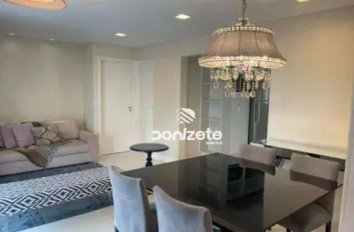 Apartamento para alugar, 120 m² por r$ 8.435,97/mês - jardim - santo andré/sp