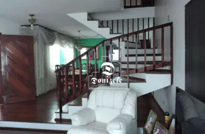 Sobrado com 3 dormitórios para alugar, 312 m² por r$ 5.298,00/mês - vila pinheirinho - santo andré/sp