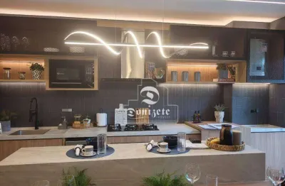 Apartamento duplex com 3 dormitórios à venda, 90 m² por r$ 995.031,92 - jardim - santo andré/sp