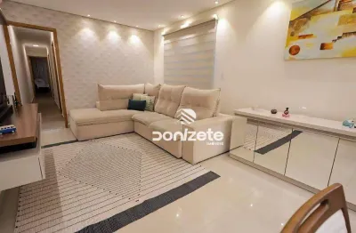 Apartamento com 3 dormitórios à venda, 100 m² por r$ 634.900,00 - campestre - santo andré/sp