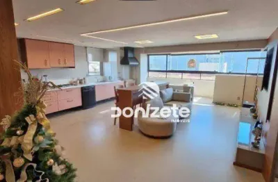 Apartamento com 3 dormitórios, 125 m² - venda por r$ 1.800.000,00 ou aluguel por r$ 12.391,67/mês - vila assunção - santo andré/sp