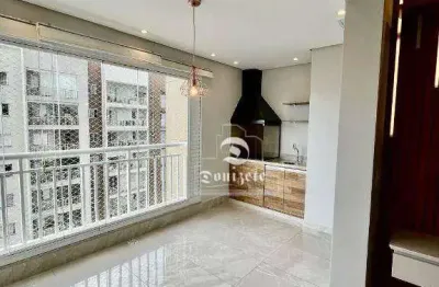 Apartamento com 2 dormitórios para alugar, 77 m² por r$ 6.105,80/mês - centro - são bernardo do campo/sp