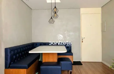 Apartamento com 2 dormitórios à venda, 52 m² por r$ 279.000,00 - vila lutécia - santo andré/sp